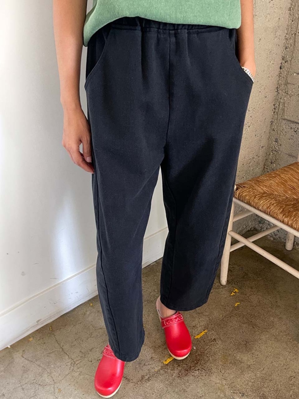 Le Bon Shoppe Black Canvas Arc Pants Small - Picture 2 of 8